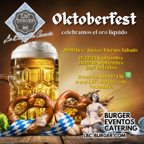 Oktoberfest – Fiesta de la cerveza 21/22/23 de Septiembre